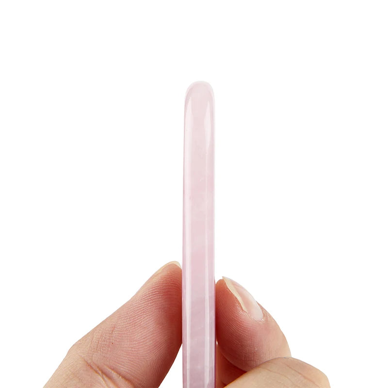 Rose Quartz Gua Sha For Face Massager Skin Scraping GuaSha Lifting Natural Jade Massage for Face Gouache Scraper Wrinkle Remover