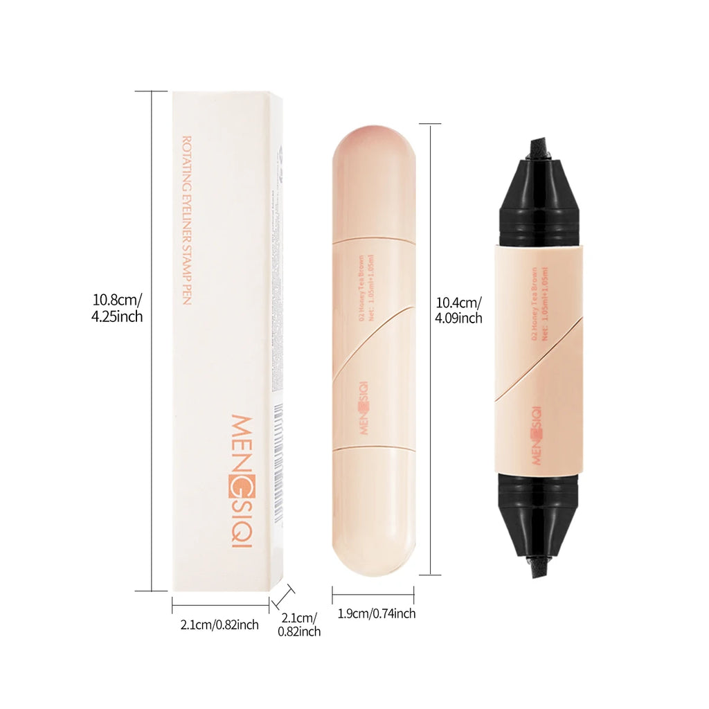 1 Waterproof Eyeliner Pen, Fast Drying, Durable, Smooth and Easy to Color, Can Create a Natural Eye Makeup
