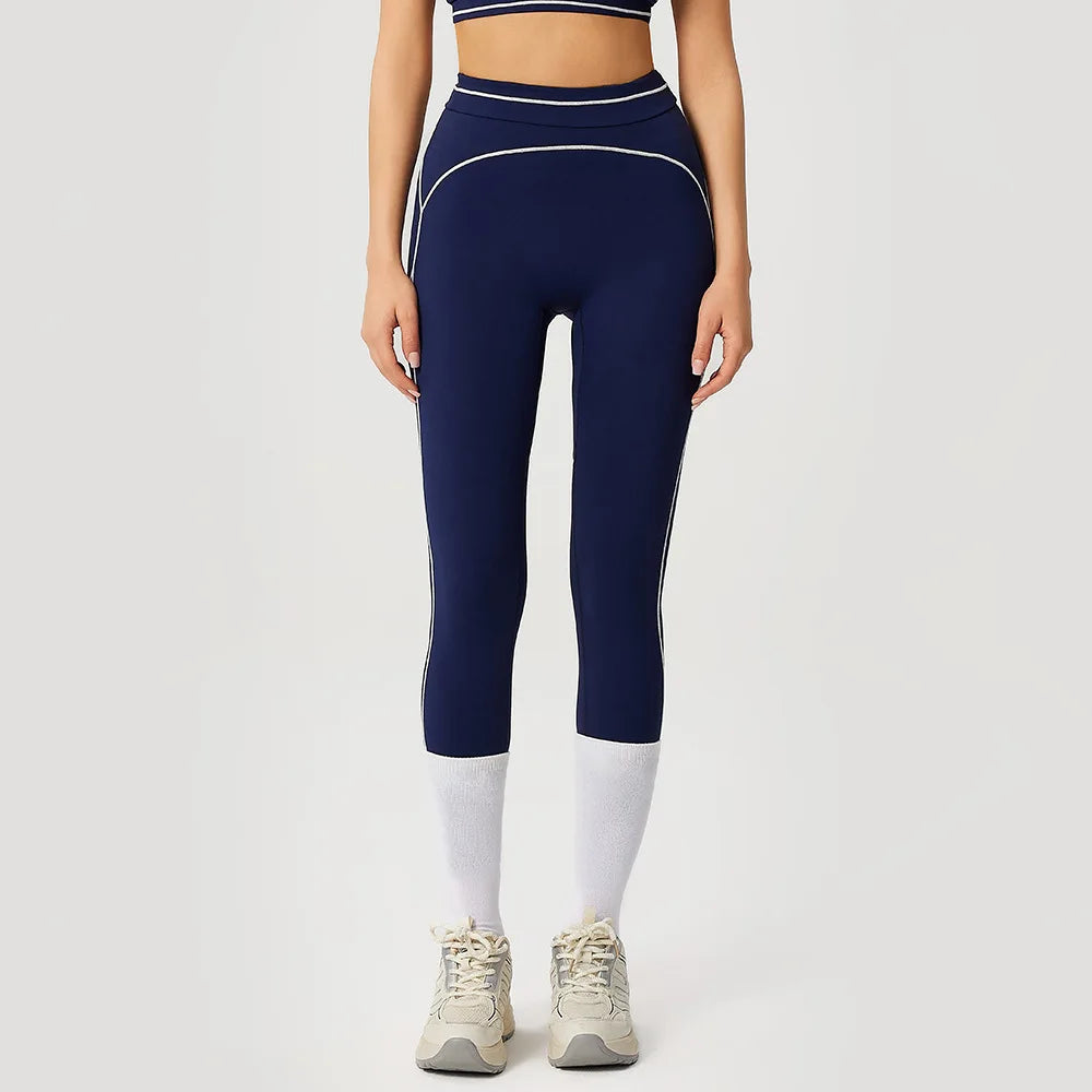Yoga Leggings Women Fitness Leggings Running Cycling Pants Breathable Running High Waist Sports Leggings Workout Gym Clothing