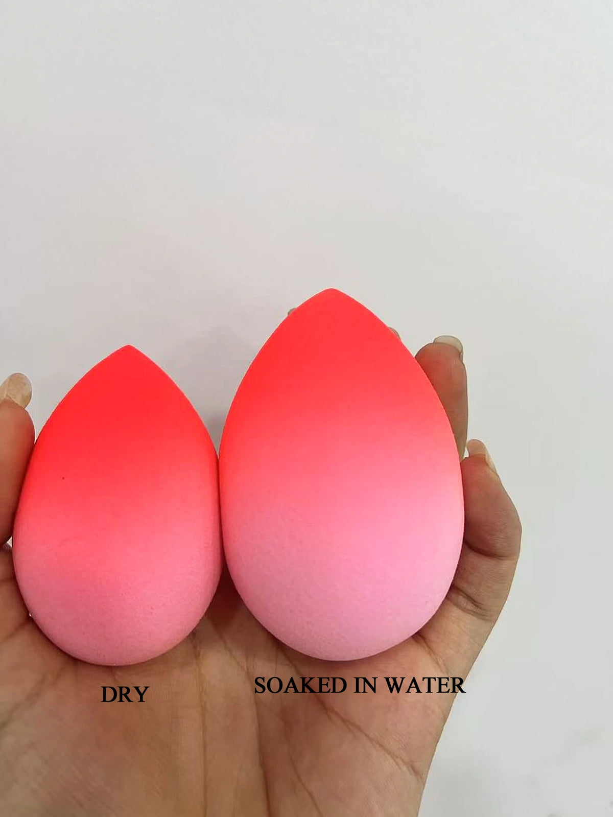 5 Pack Ombre Makeup Sponges Beauty Sponge Blender - Soft Makeup Sponge Blender for Wet and Dry