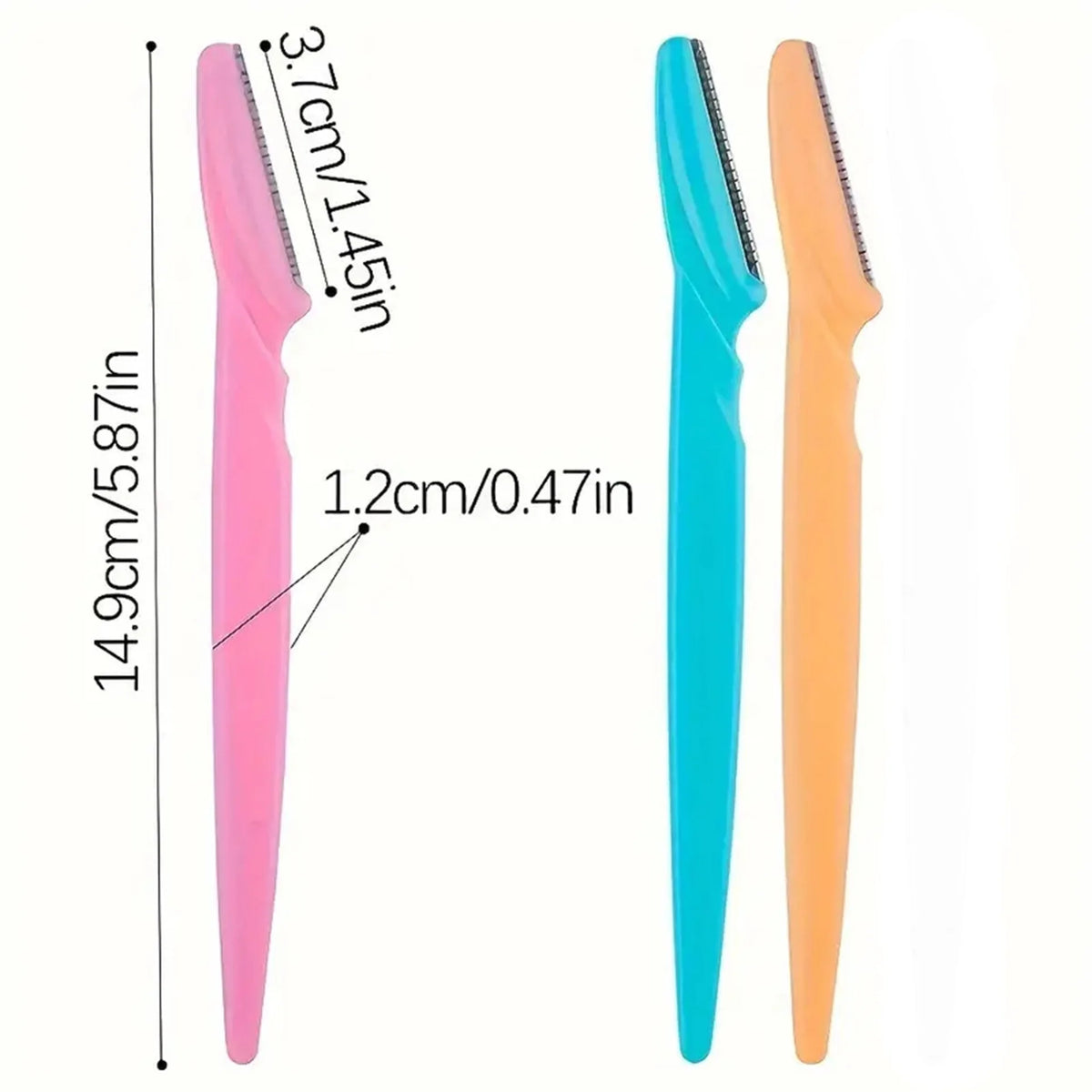 5/10/30/40pcs Eyebrow Razors Kit Facial Eye Brow Trimmer Multifunction Facial Hair Removal Tool with Container Safety Beauty