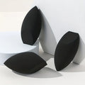 3 PCS Beauty Blender  Foundation Makeup Sponge  - Black Shape , Reusable Makeup Applicator