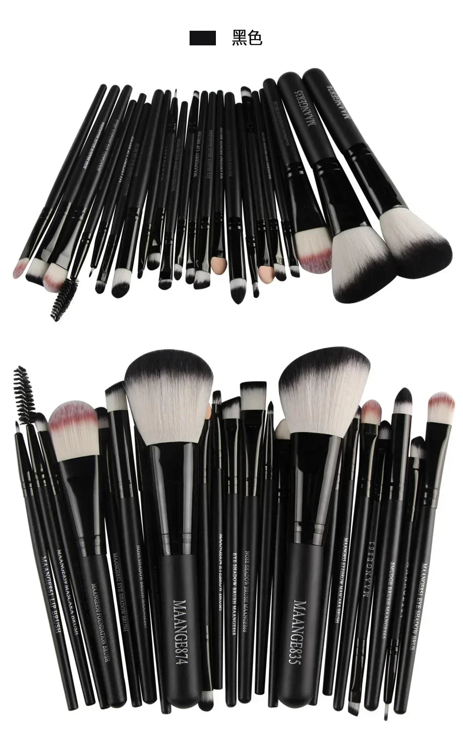 3/13/22pcs Professional Makeup Brushes Tools Set Make Up Brush Tools Kits for Eyeshadow Eyeliner Cosmetics Brushes Maquiagem