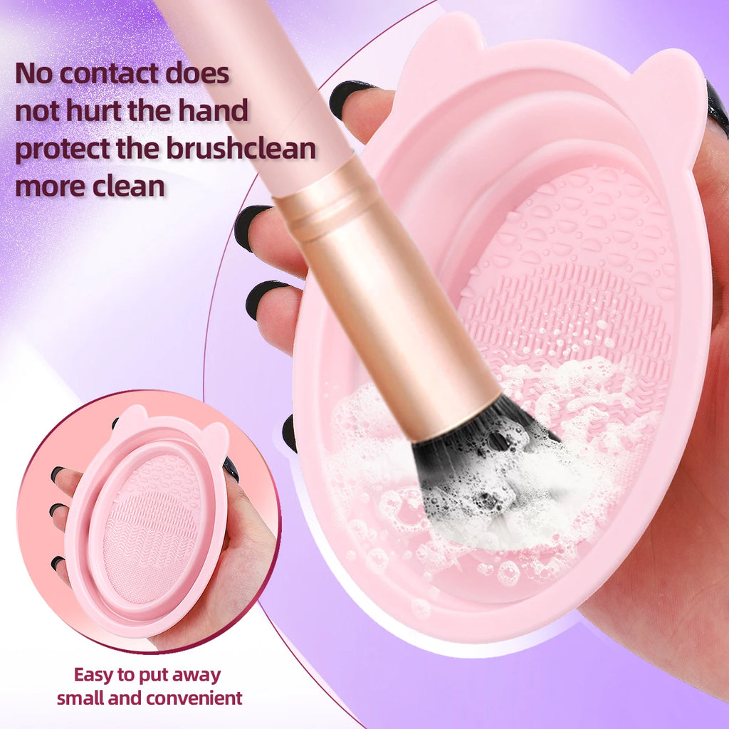 30 Professional Makeup Brush Sets, Including Makeup Brushes, Puff Cleaning Tools, Storage Bags, Portable, Christmas Gifts.