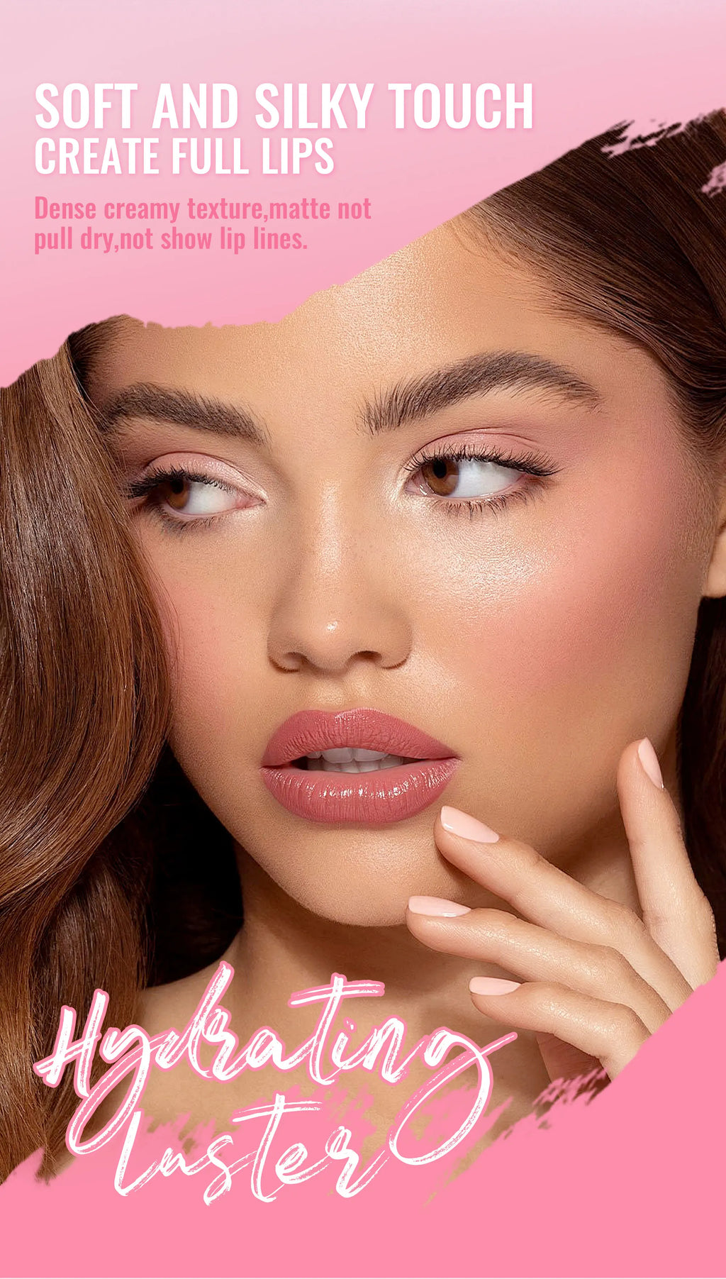 Velvet Matte Lipstick 8 Colors Long Lasting Waterproof Moisturizing Non Stick Lip Makeup For Daily Natural Look