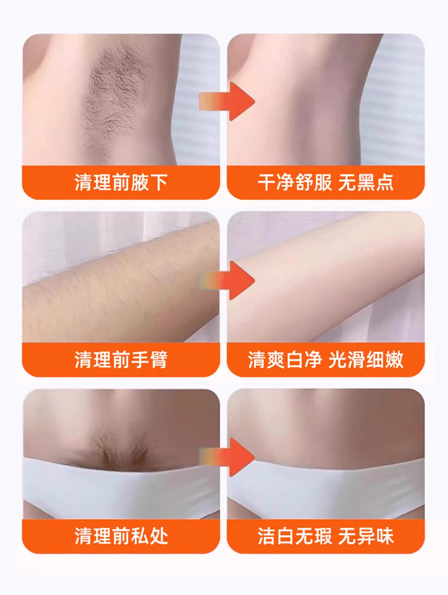 Eyebrow Trimmer, Hair Removal Device, 2 IN 1 Hair Removal Instrument, Mini Razor Painless Hair Remover with Built-in LED Light