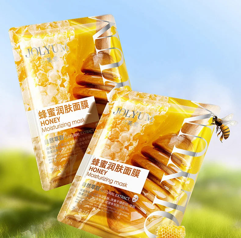 Fruit Moisturizing Facial Mask 5pcs skincare Whitenting Hydrating Anti-aging Facial Masks Face Masks