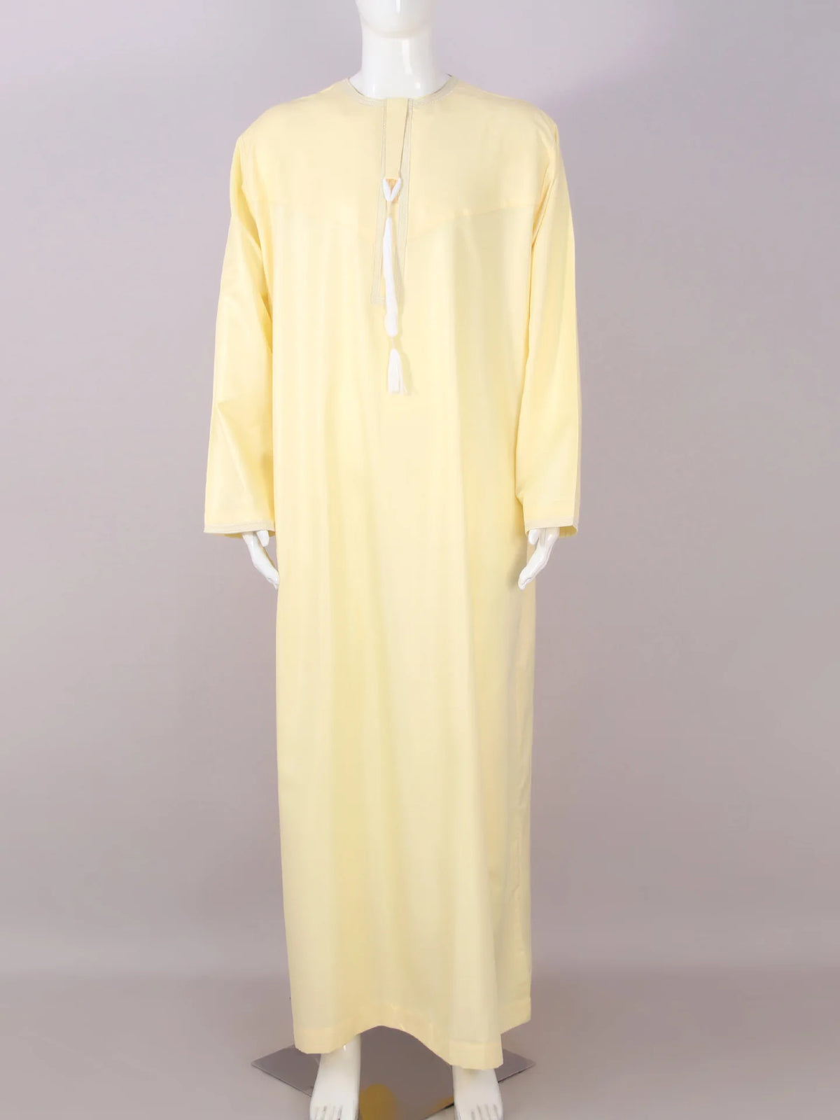 Eid Ramadan Muslim Men Long Robe Round Neck Embroidered Oman Dubai Arabian Saudi Male Jubba Thobe Adults Abayas Islamic Kamis