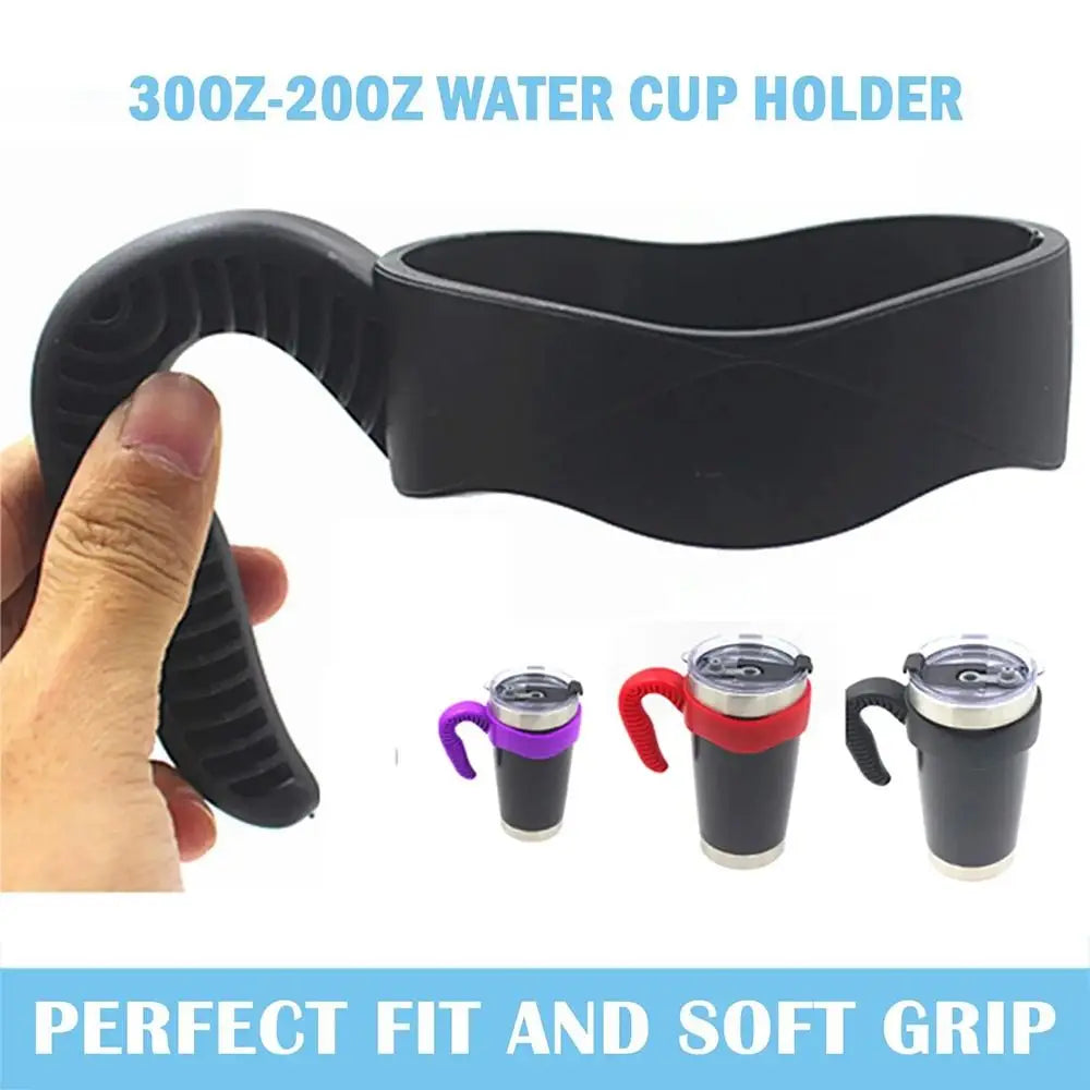 Water Bottle Tumbler Cup Handle Travel Mug Holder for 20oz 30oz Car Vehicle Cup Drink Holder Rack Water Bottle Holder Accessory