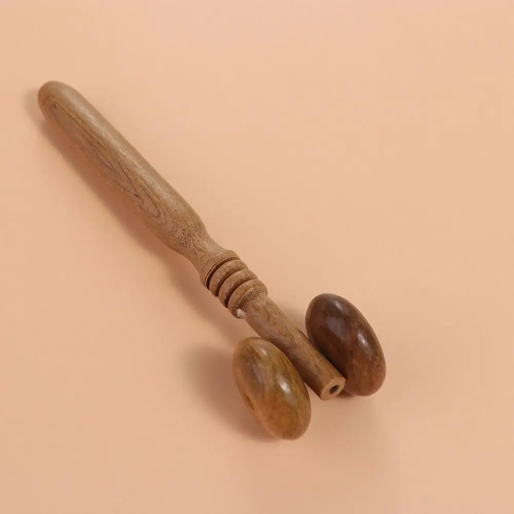 Sandalwood Gua Sha Scraper Face Slimming Burlywood Face Massage Facial Lifting Muscle Pain Relief Face Roller Health Care