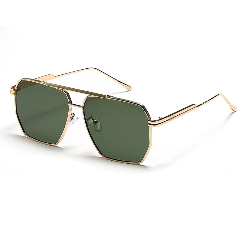 DDDLONG Retro Fashion Sunglasses Women Men Metal Sun Glasses Classic Vintage UV400 Outdoor D135
