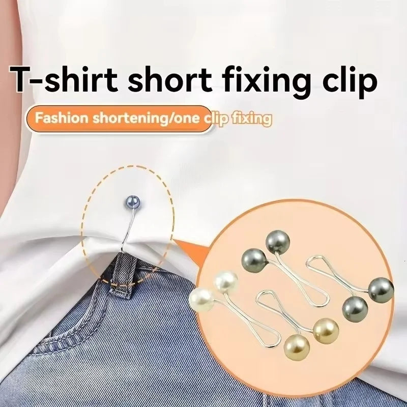 12pcs Women Hijab Pins Clips Set Cute Scarf Clip Pearl Brooch Pins, Headscarf Shawl Scarf Muslim Hijab Scarf Clips Safety Pins