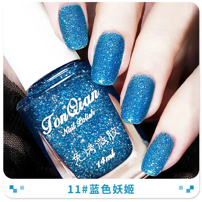 Nail Polish Female Lasting No Bake Can Not Peel Classic Show White Cherry Red Pearl White Transparent Nude Color