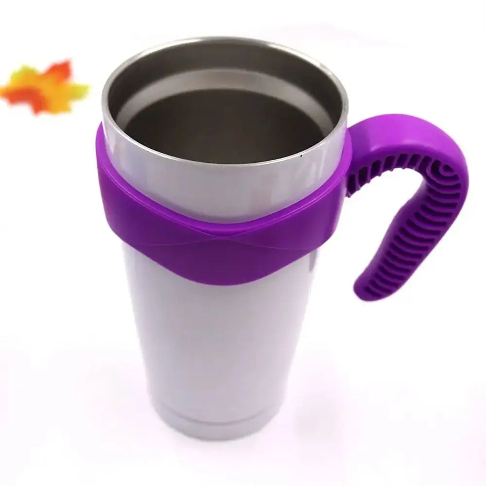 Water Bottle Tumbler Cup Handle Travel Mug Holder for 20oz 30oz Car Vehicle Cup Drink Holder Rack Water Bottle Holder Accessory
