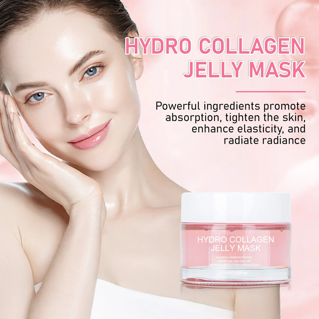 Collagen Face Mask Anti WrinklePeel-Off Facial Mask Korean Night Mask For Deep Hydration Skin Care Repair Korean Cosmetics