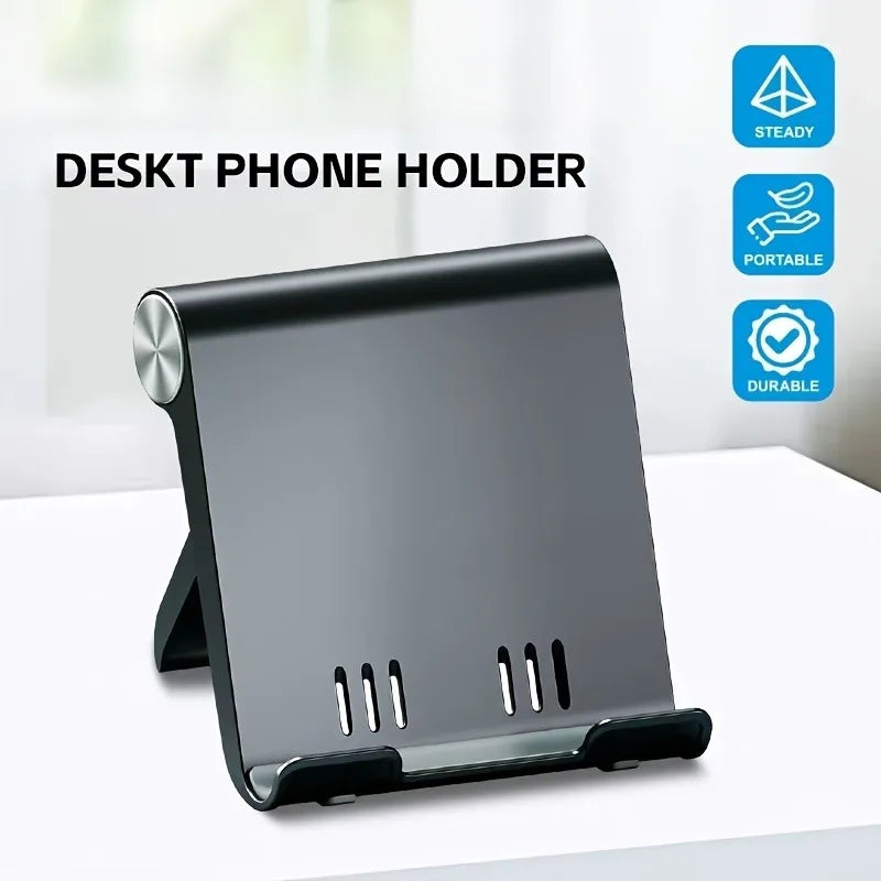 Portable Mobile Holder Mount Phone Holder Stand Desk Cell Phone Holder Stand Mobile Smartphone Support Tablet Stand for iPhone