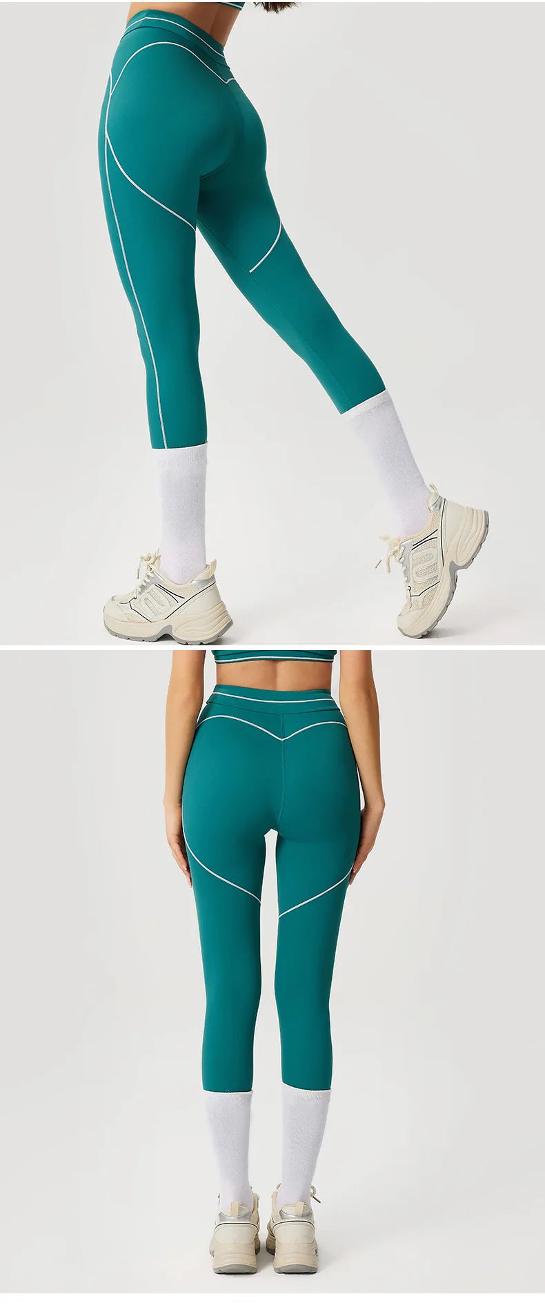 Yoga Leggings Women Fitness Leggings Running Cycling Pants Breathable Running High Waist Sports Leggings Workout Gym Clothing