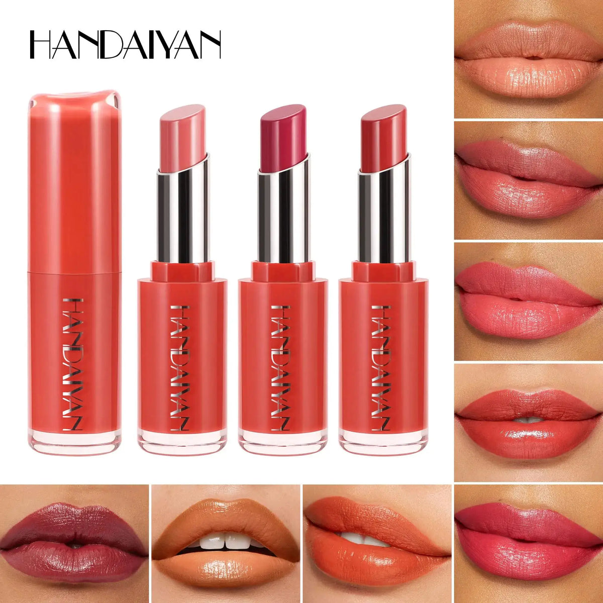 Velvet Matte Lipstick 8 Colors Long Lasting Waterproof Moisturizing Non Stick Lip Makeup For Daily Natural Look