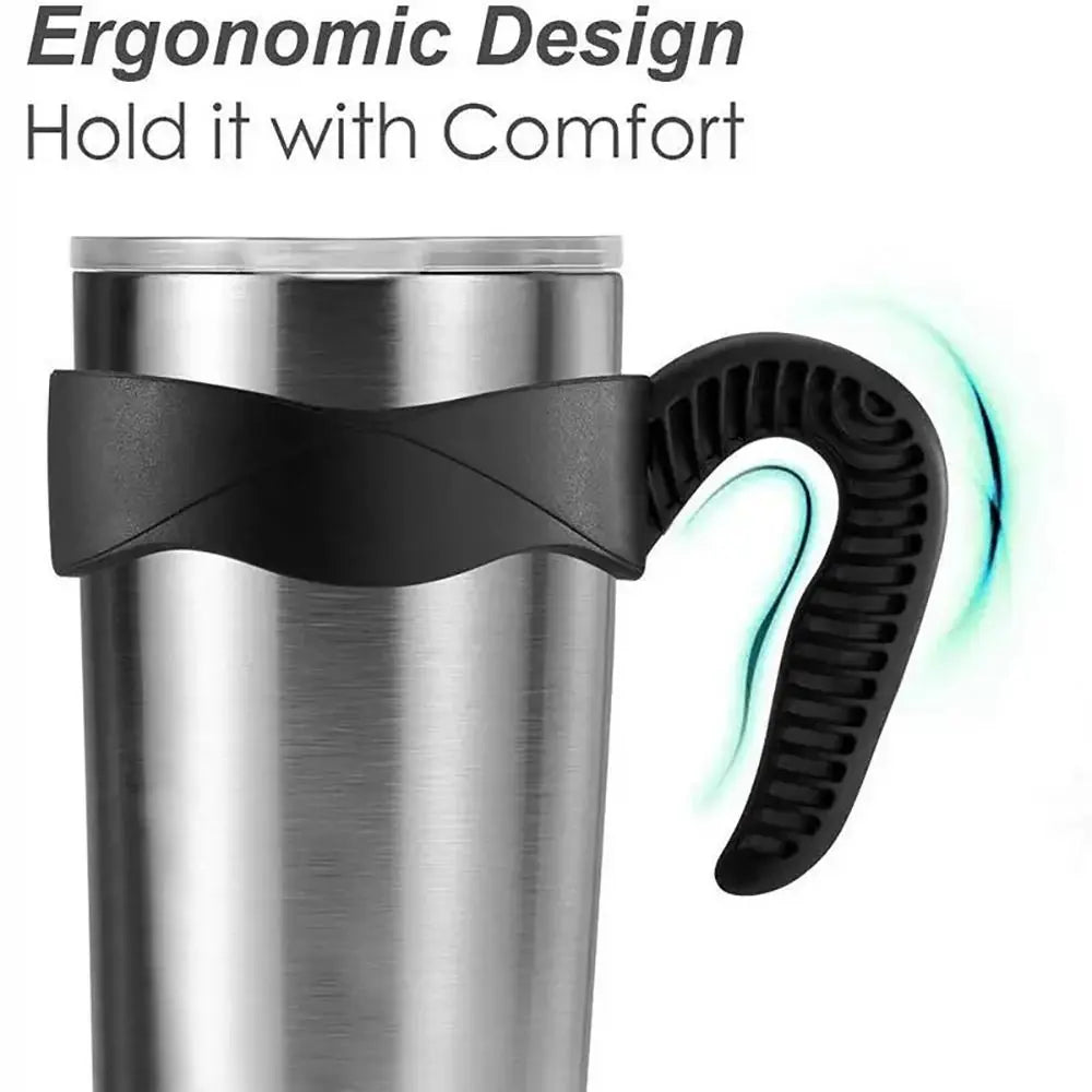 Water Bottle Tumbler Cup Handle Travel Mug Holder for 20oz 30oz Car Vehicle Cup Drink Holder Rack Water Bottle Holder Accessory