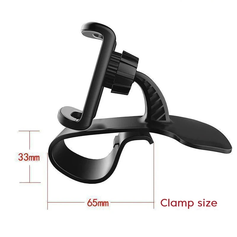 360 Rotatable Car Phone Holder Universal Cell Phone Stands Car Rack Dashboard Support for Auto Grip Mobile Phone Fixed Bracket