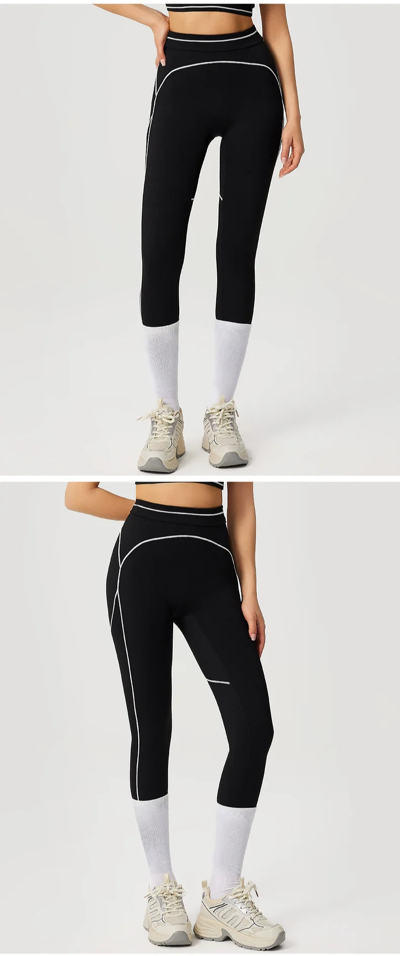 Yoga Leggings Women Fitness Leggings Running Cycling Pants Breathable Running High Waist Sports Leggings Workout Gym Clothing