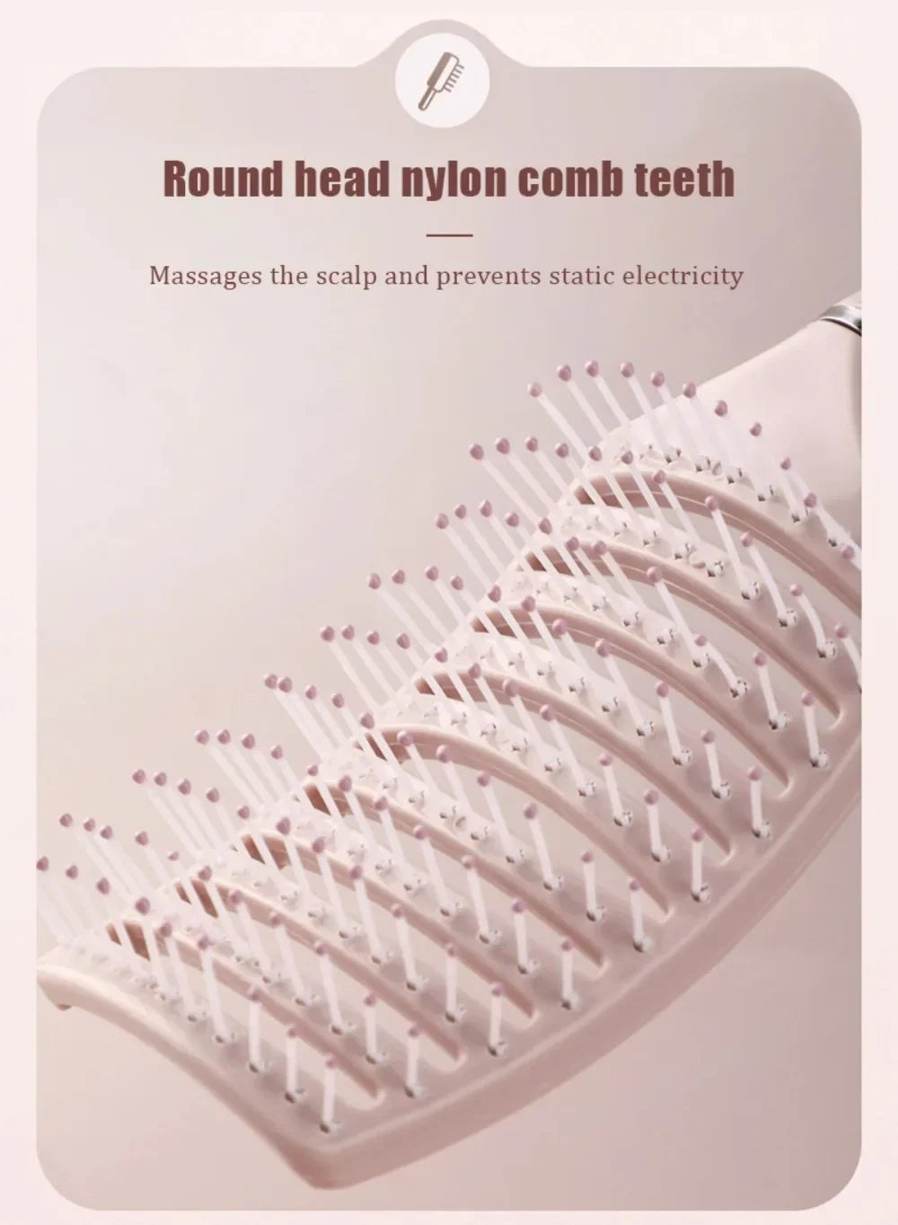 Detangling Hair Brush Hollow Scalp Massage Comb Hairdressing Wide Tooth Hair Comb Wet Curly Massage Brush Barber Styling Tools