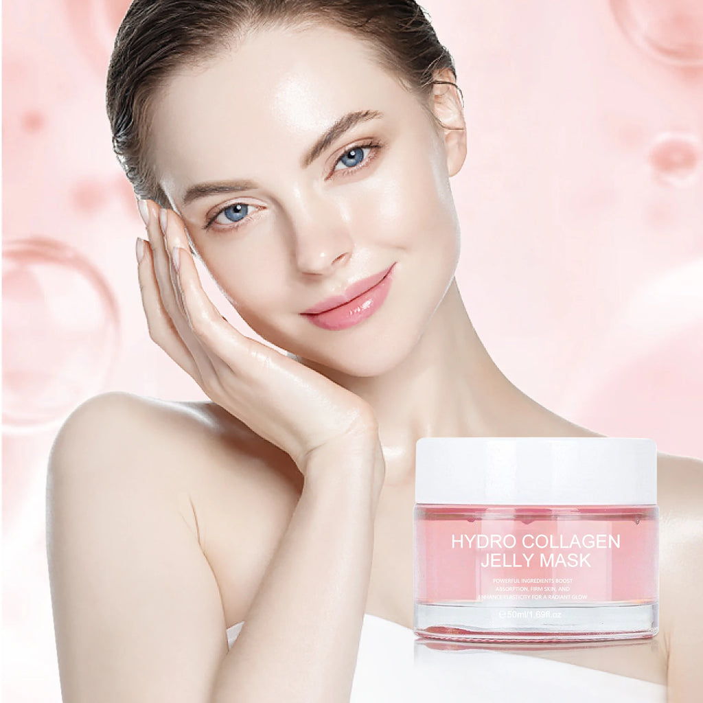 Collagen Face Mask Anti WrinklePeel-Off Facial Mask Korean Night Mask For Deep Hydration Skin Care Repair Korean Cosmetics