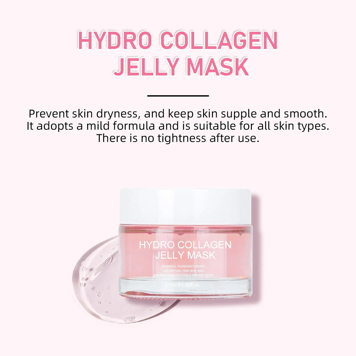 Collagen Face Mask Anti WrinklePeel-Off Facial Mask Korean Night Mask For Deep Hydration Skin Care Repair Korean Cosmetics