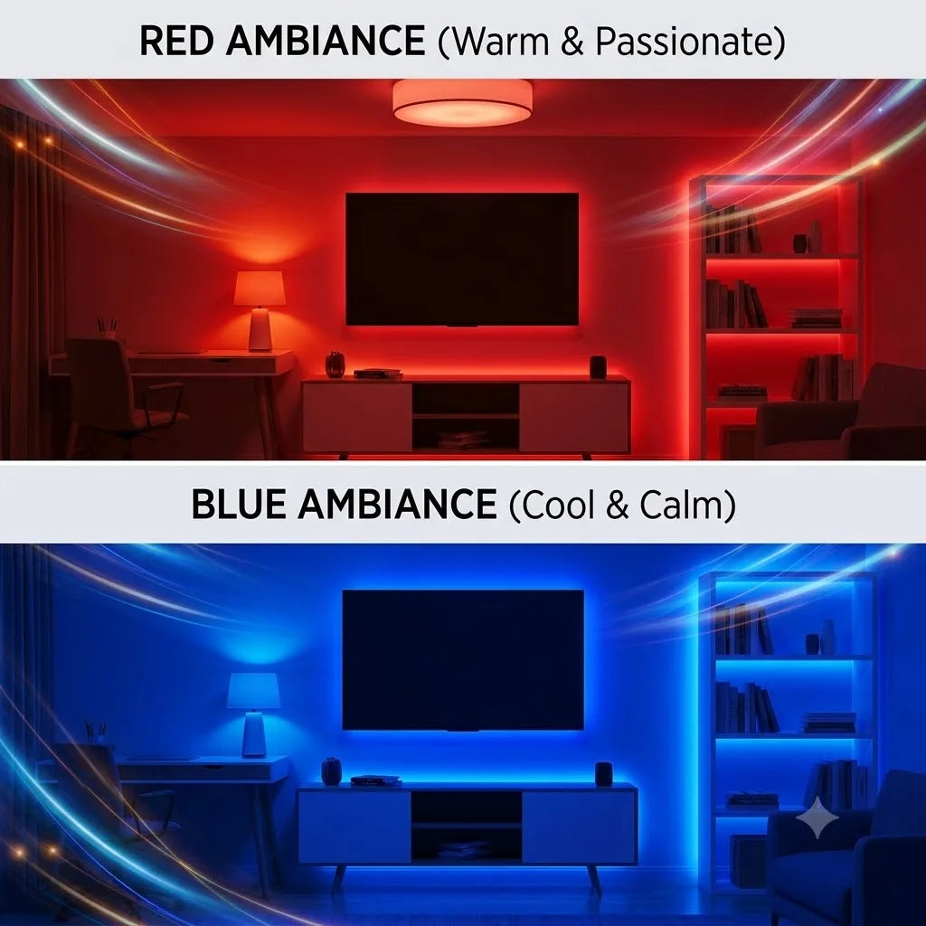 LED light strip, 3-button remote control, USB powered, suitable for home decoration, living room, bedroom, Christmas decoration.