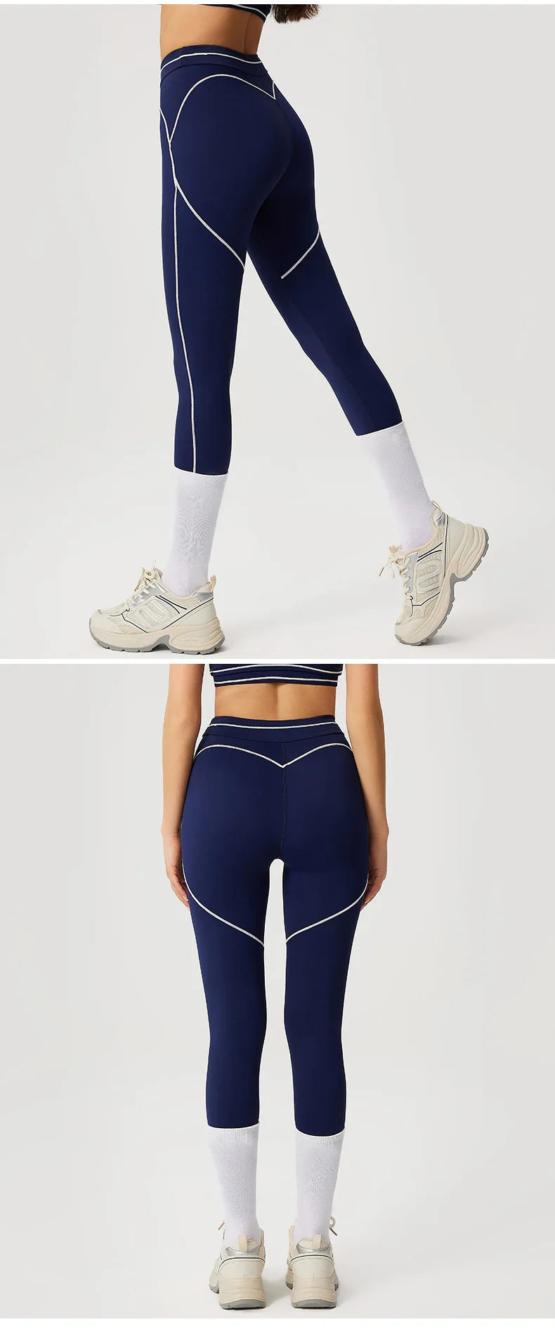 Yoga Leggings Women Fitness Leggings Running Cycling Pants Breathable Running High Waist Sports Leggings Workout Gym Clothing