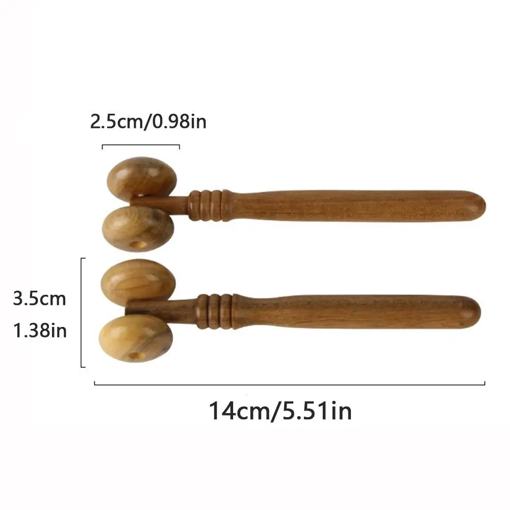 Sandalwood Gua Sha Scraper Face Slimming Burlywood Face Massage Facial Lifting Muscle Pain Relief Face Roller Health Care