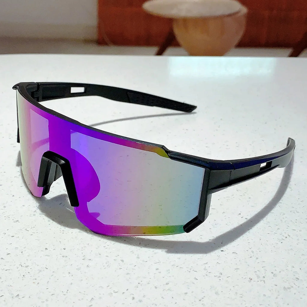 Outdoor Sports Sunglasses for Men Lightweight Oversized Male Shades Cycling Driving Fishing Fashion Mirror Sun Glasses Women