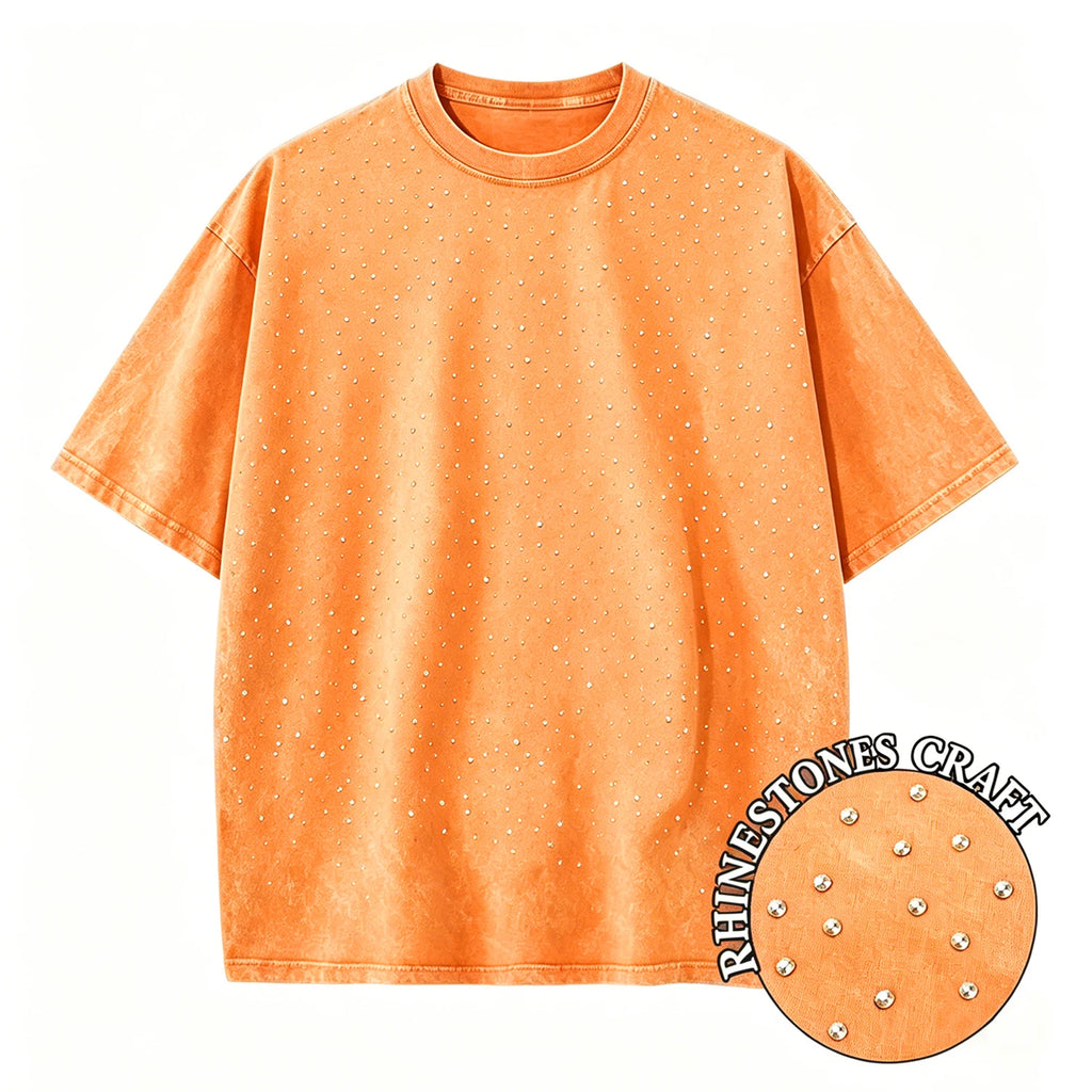 Men's Women Washed Vintage T-Shirts Street Hip Hop Retro Punk T Shirt Harajuku Casual Cotton Short Sleeve Couple TShirts Tees