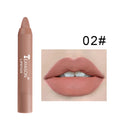 Matte Lipstick Easy Coloring Non-Stick Cup Long-Lasting Comfortable Wear Lip Makeup for Women