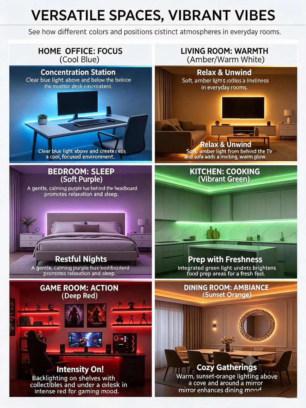 LED light strip, 3-button remote control, USB powered, suitable for home decoration, living room, bedroom, Christmas decoration.
