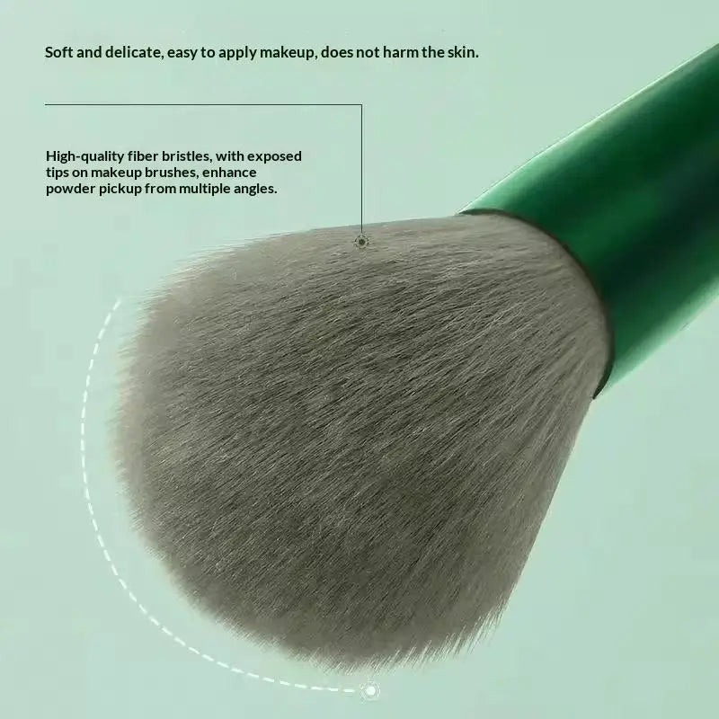 13 Pcs Professional Makeup Brush Set with Accessories for Combination Skin Soft Brushes Suitable for Beginners Beauty Kit