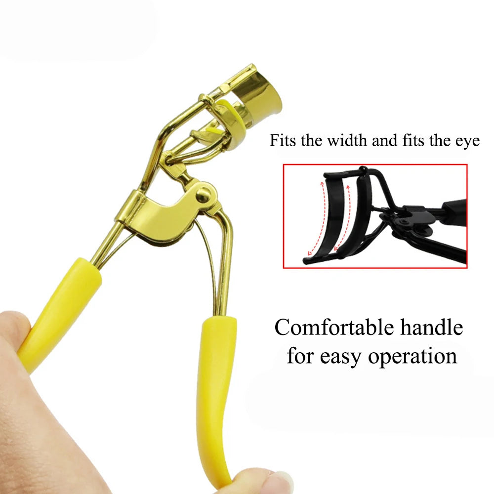 1 Pcs Eyelash Curler Natural Curling Lifting Eyelashes aids Tweezers Girls Multi-color Eye Makeup Tools Cosmetics Make Up