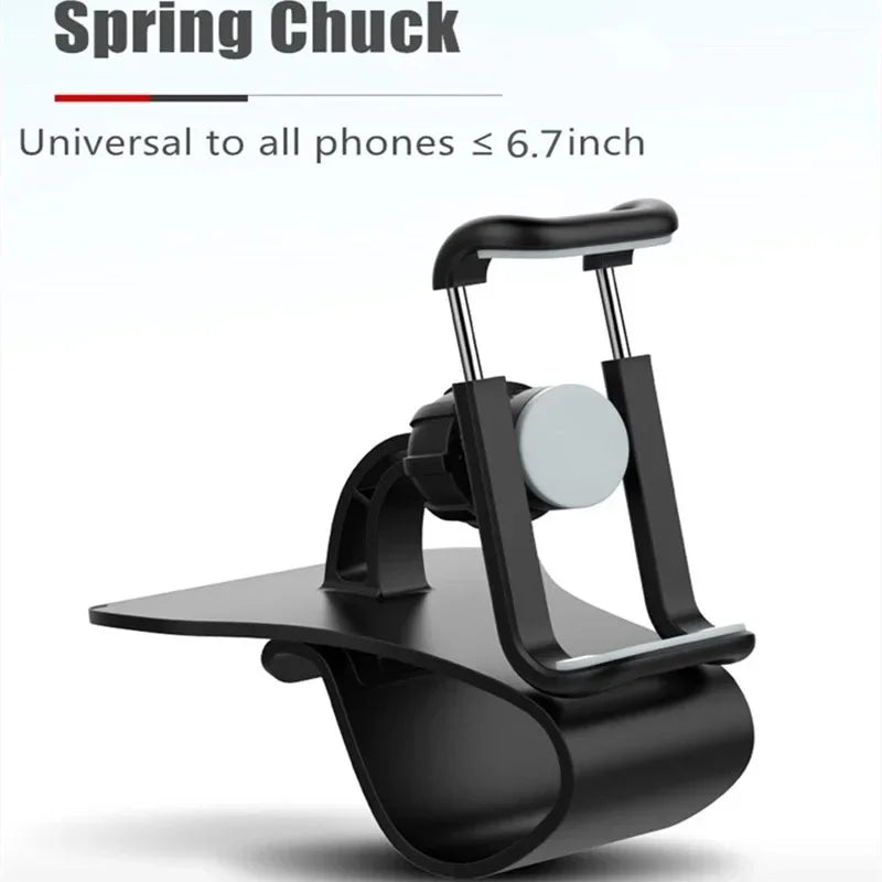 360 Rotatable Car Phone Holder Universal Cell Phone Stands Car Rack Dashboard Support for Auto Grip Mobile Phone Fixed Bracket
