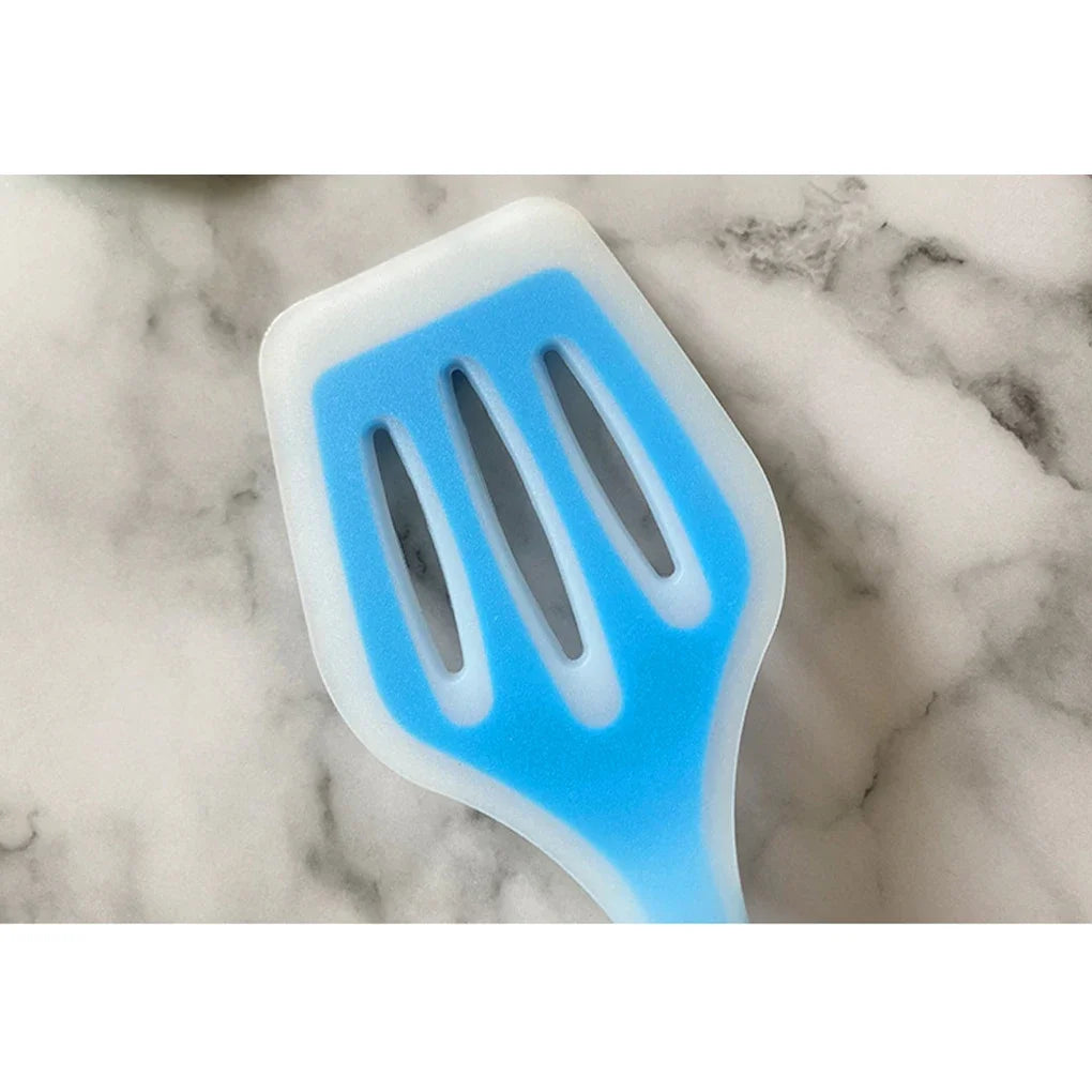 Color Silicone Kitchen Ware Non-stick Set Cooking Utensils Tools Egg Fish Frying Pan Scoop Fried Shovel Spatula Cooking Utensils