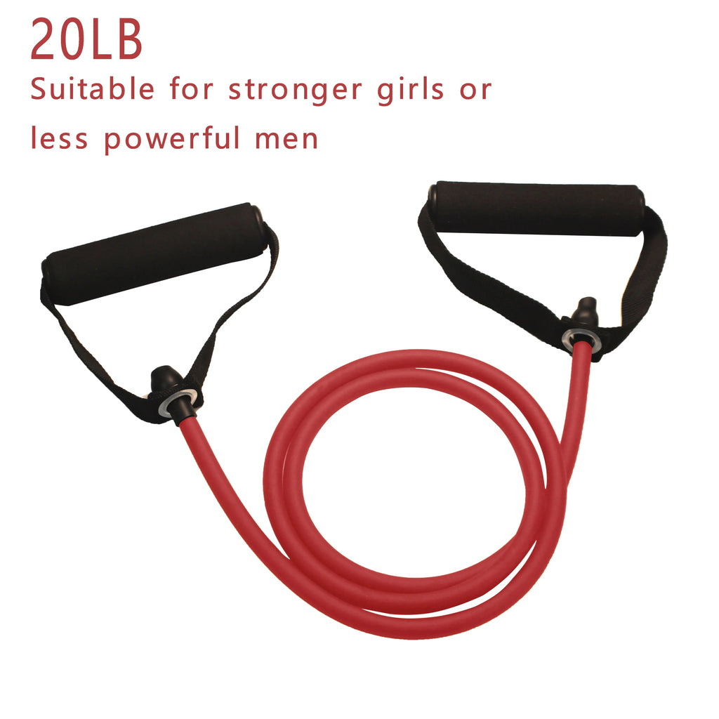 Resistance Bands With Handles Exercise Bands Workout Bands With Handles For Men Women Strength Training Equipment At Home