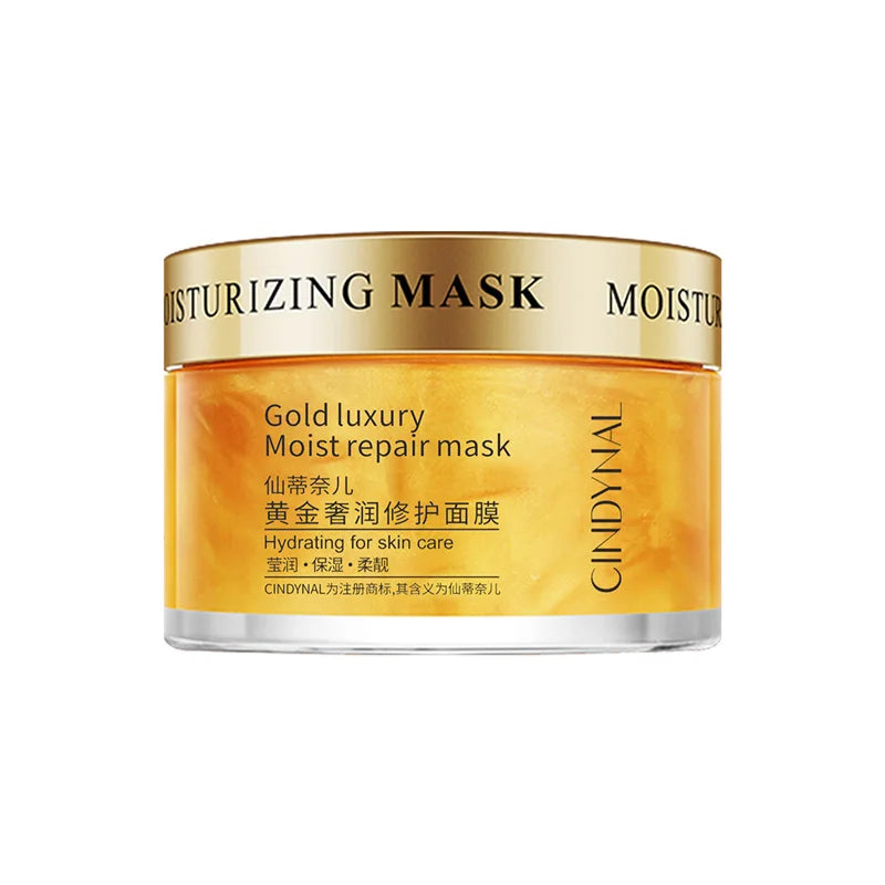 24K Gold Face Cream Collagen Anti Wrinkle Cream Whitening Mask Sleeping Hydrated Radiant Skin Firming Nourishing Face Care