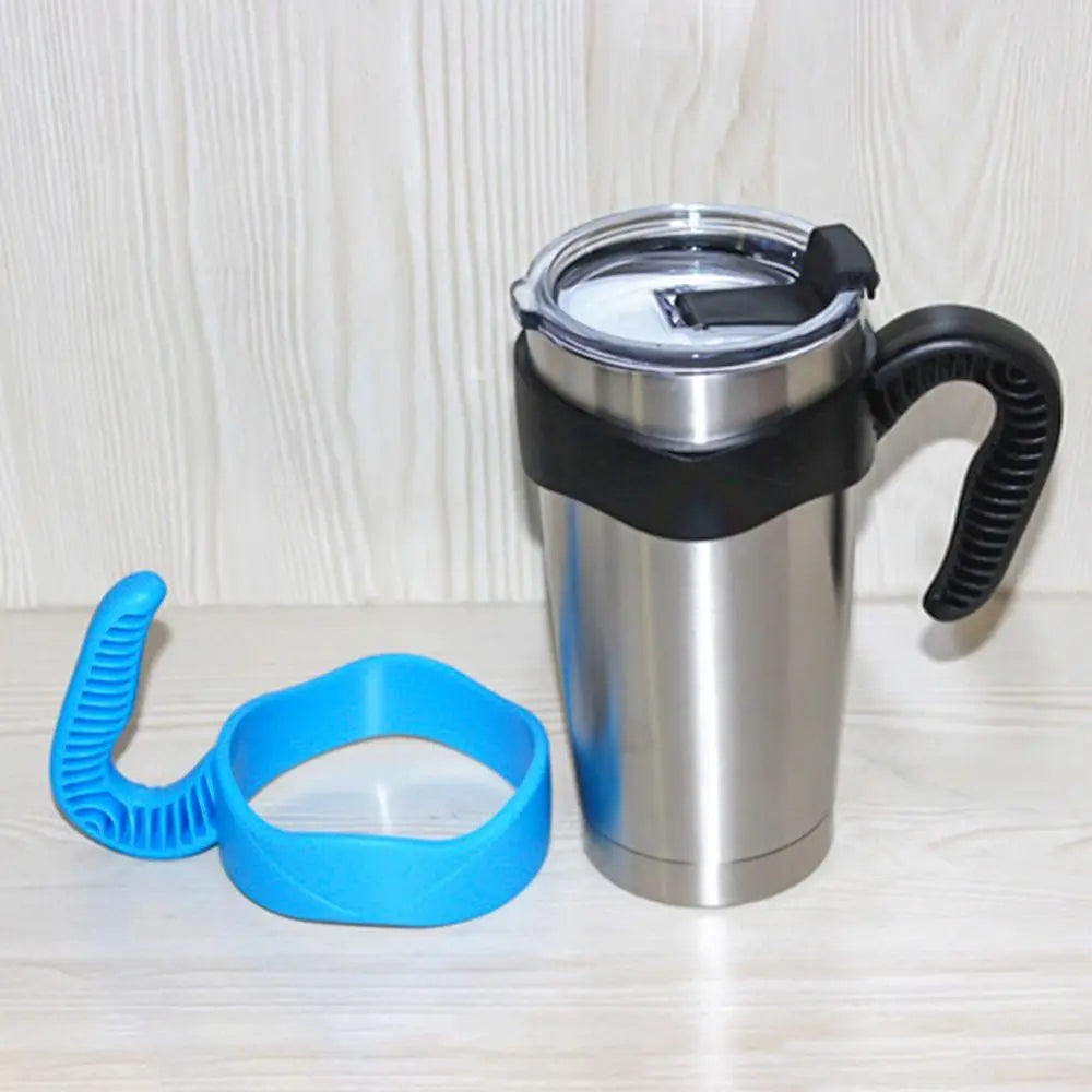 Water Bottle Tumbler Cup Handle Travel Mug Holder for 20oz 30oz Car Vehicle Cup Drink Holder Rack Water Bottle Holder Accessory