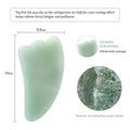 Natural Rose Jade Gua Sha Gouache Scraper Massager for Face Body Facial Skin Lifting Wrinkle Remove Beauty SPA Care Tools